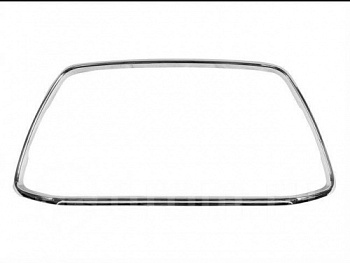 Молдинг бампера MITSUBISHI ASX 12- пер хром SAILING