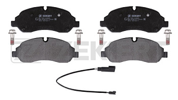 Колодки торм FORD TRANSIT 14- пер ZEKKERT (спарка)