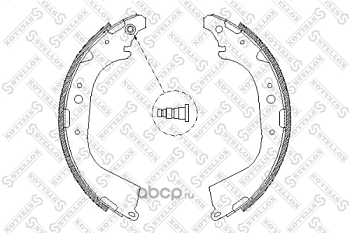 Колодки торм GW DEER 4WD задн STELLOX GS8501