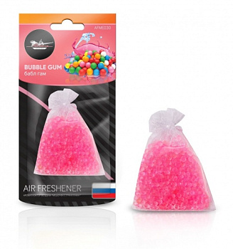 Ароматизатор AIRLINE Мешочек с гранулами "бабл гам" Ароматизатор AIRLINE Мешочек с гранулами "бабл гам"