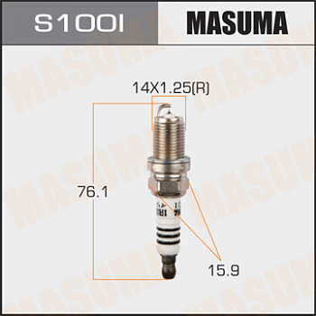 Свеча зажигания TOYOTA MASUMA K16R-U11=BKR5EYA-11