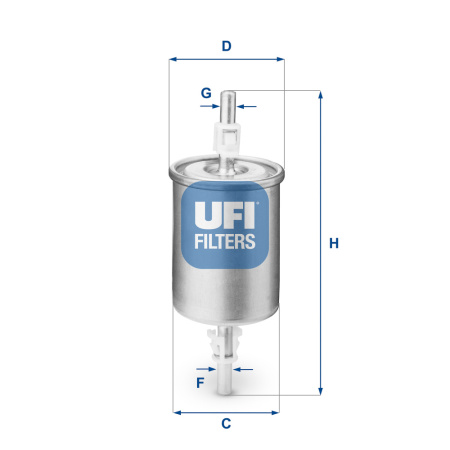 Фильтр топл FORD UFI WK512/1