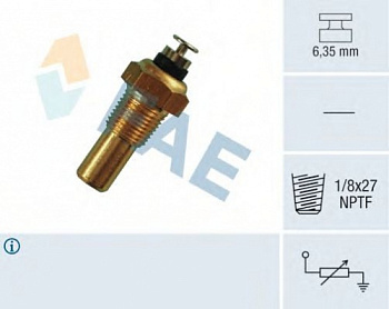 Датчик темп. ОЖ DAEWOO FAE