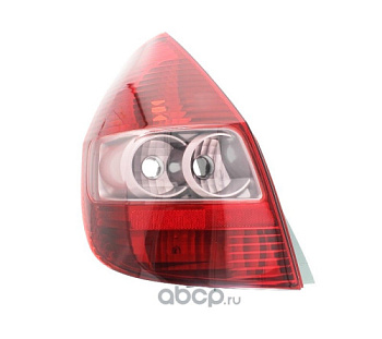 Фонарь задн HONDA Jazz/Fit 01- лев внешн DEPO