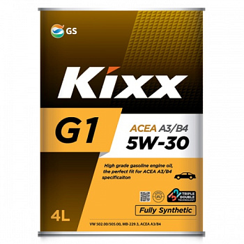 Масло мот KIXX 5W30 A3/B4 4L