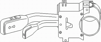 Переключатель подрулевой AUDI 80/100 лев HP
