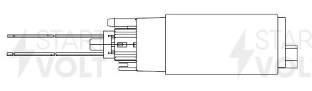 Насос топл VW POLO RUS STARTVOLT (насосик)