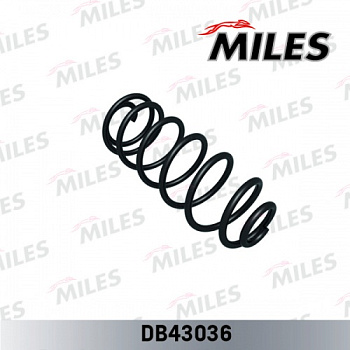 Пружина подвески CHEVROLET CRUZE/OPEL ASTRA J SED/HB задн MILES