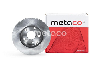 Диск торм TOYOTA COROLA 07-/AURIS пер METACO