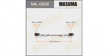 Тяга датчика положения кузова регулируемая MASUMA (104mm)