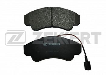 Колодки торм FIAT DUCATO 02-06- пер 16" MAXI ZEKKERT GDB1518 (+PFK502)