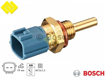 Датчик темп. ОЖ NISSAN BOSCH