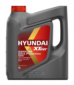 Масло мот HYUNDAI/KIA 5W40 XTEER 4L (SN)