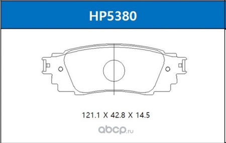 Колодки торм TOYOTA CAMRY V70 18- задн HSB