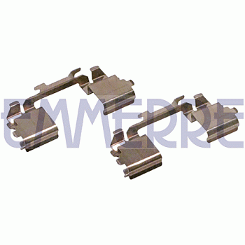 Р/к колодок IVECO DAILY 06- пер EMMERRE (ПАРА)