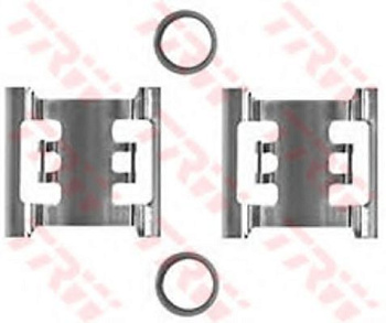 Р/к колодок FORD TRANSIT 91-00 14"/15" пер TRW PFK340