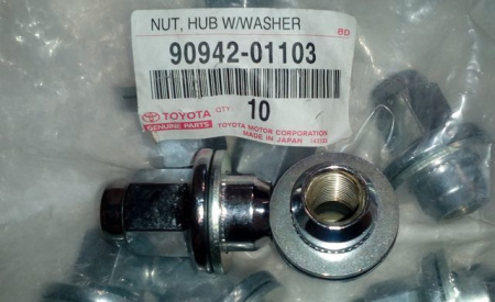 Гайка колесная TOYOTA OE(m14x1.5/48/ключ 22)