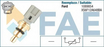 Датчик темп. ОЖ FORD FAE 33736