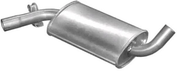 Глушитель VW GOLF II сред часть ZEKKERT 233-407