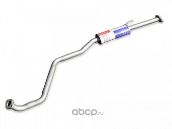 Глушитель HYUNDAI SOLARIS/KIA RIO сред часть без ката FOBOS