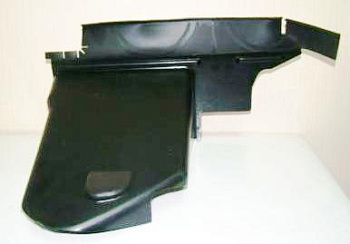 Воздуховод радиатора FORD FOCUS II 08- прав OE