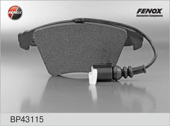 Колодки торм VW T5 пер 16" FENOX GDB1555=210451
