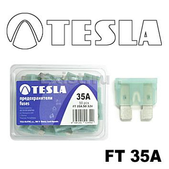 Предохранитель FT TESLA 35A (бирюз)