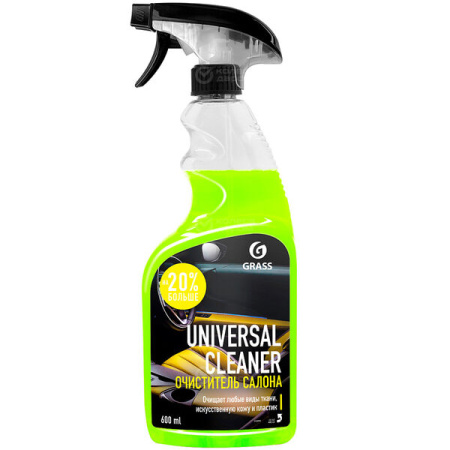 Полироль-очиститель пластика "Universal-cleaner" 600 мл GRASS