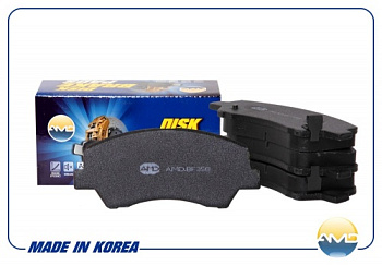 Колодки торм HYUNDAI SOLARIS/KIA RIO 12-/CEED 12- пер AMD SP1399=GDB3548=GDB3549