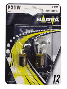 Автолампа P21W NARVA