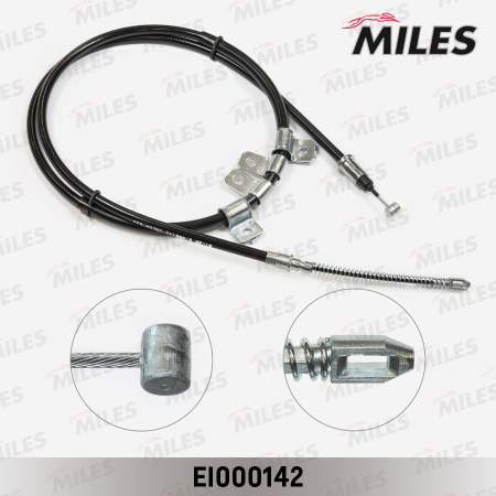 Трос ручника CHEVROLET LANOS лев MILES