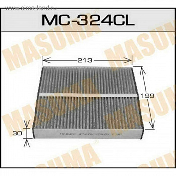Фильтр салона NISSAN N16/P12/B10RS MASUMA CUK2345 (угольн)