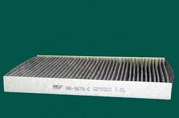 Фильтр салона VAG A4/A6 00-08 BF CUK3037=CU3037 (угольн)