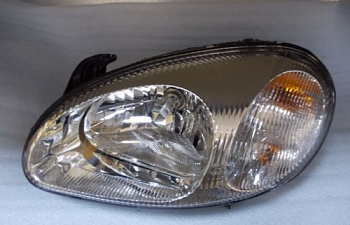 Фара CHEVROLET LANOS лев TYC (серый корпус/без корректора)