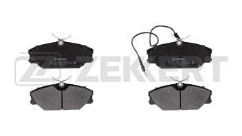 Колодки торм RENAULT MEGANE I/LAGUNA I пер ZEKKERT GDB1030