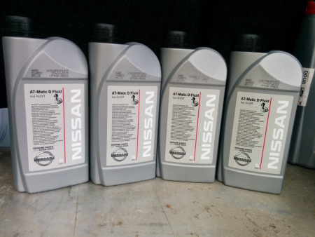 Масло тран NISSAN ATF MATIC FLUID D 1L (4х ступ)