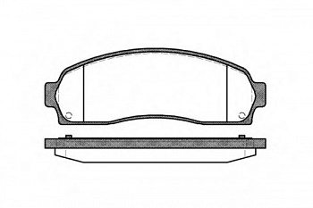 Колодки торм FORD EXPLORER 01-05 пер REMSA GDB4131