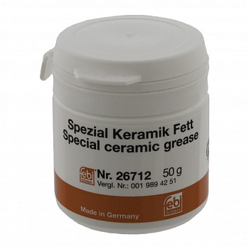 Смазка керамическая FEBI для форс и свечей накаливания 50gr (паста) Смазка керамическая FEBI для форс и свечей накаливания 50gr (паста)