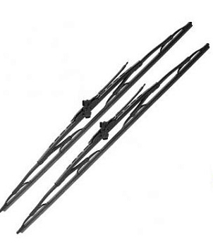 Щетки ст/очист IVECO DAILY/RENAULT MASTER BOSCH (каркас/крючок/600mm+600mm/с форсунками)