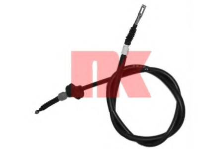 Трос ручника AUDI 80 -91 лев диск MALO