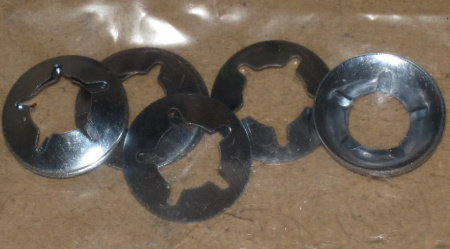 Шайба DAEWOO MATIZ/AVEO стопорная задних колодок OE