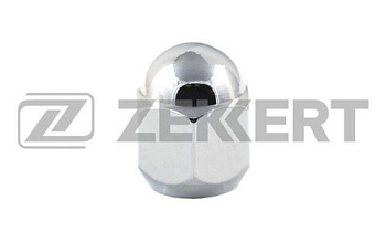 Гайка колесная SUBARU M12x1.25, L=25, ключ 19, Хром ZEKKERT