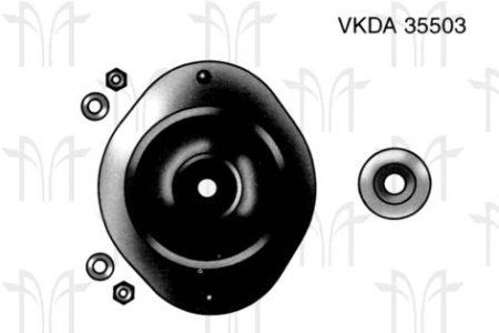 Опора стойки OPEL ASTRA F пер SKF (+ подшип)