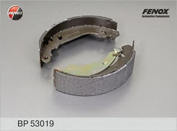 Колодки торм RENAULT LOGAN/SYMBOL зад бараб FENOX (180x42) (BOSCH) GS8669