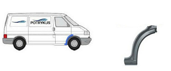 Арка крыла VW T4 пер прав POTRYCUS