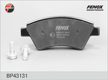 Колодки торм RENAULT LAGUNA/MEGANE II пер FENOX GDB1552=297600 (LM1B)