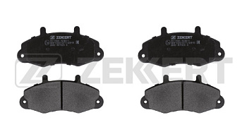 Колодки торм FORD TRANSIT 91-00 пер 14" ZEKKERT GDB1572 (+PFK340)
