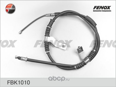 Трос ручника CHEVROLET LACETTI прав FENOX