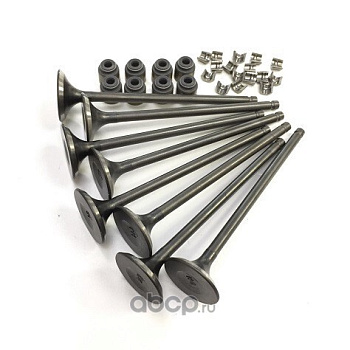 Клапан ГРМ RENAULT H4M выпуск OE (8шт+колпачки+сухари)