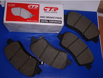 Колодки торм HYUNDAI SOLARIS/KIA RIO 12-/CEED 12- пер CTR SP1399=GDB3548=GDB3549